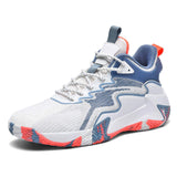 Professional Men Outdoor Sports Sneakers Big Size US 13 14 EU 47 48 Blank Breathable Mesh Basketball Shoes