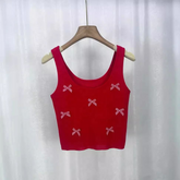 rench Sweet Bow Knit Camisole