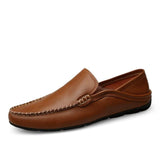 Breathable Handmade Men's Moccasins: Lightweight Genuine Leather Good Quality with Cloud Comfort Tech