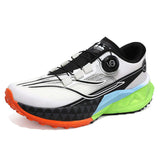 Lace Free Dial Closure System Knitted Upper Durable Rubber Outsole Responsive Cushioning Trail Running Shoes for All Terrain