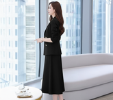 Elegant Temperament Two-Piece Suit Dress