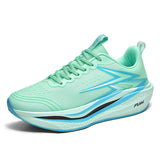 Candy Colors Breathable Mesh Men Athletic Shoes with Advanced Cushioning Carbon Plate Insole Lightweight Sports Running Sneakers