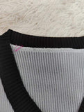 Slim-fit Short-sleeved Blouse Knitted T-shirt for Women Trendy Short-Sleeved Tee