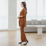 Women's Fashion Suit Western Style Slimming Coat + Vest + Pants Fashion Three Piece Sets