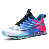 Breathable Men Running Shoes with Air Cushion Sole and Mesh Upper for Comfort Stability and Shock Absorption