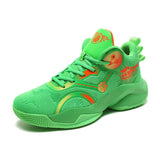 Men Breathable Basketball Shoes High Traction Rubber Indoor Outdoor Court Sports Sneakers with Ankle Support