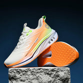 Premium Breathable Mesh Running Shoes with Lightweight Foam Midsole & Carbon Fiber High-Traction Outsole