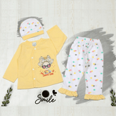 Polka Dot Playwear With Cap