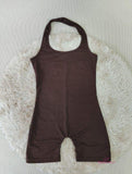 Halter Backless Jumpsuit Slim-fit One-piece Vest Popular Crotch Top