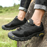 Outdoor Exploring Wild Fun Genuine Leather Men Hiking Shoes Sports Sneakers for Men