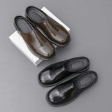 Handsome Quality Men Casual Formal Half Dress Shoes Classic Design Good Looking Durable Outdoor Slip on