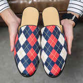 Men Casual Slippers Backless Half Loafers Shoes Comfortable Good Looking Men Dress Shoes Slippers