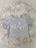 Lightweight T-shirt Modern Crop Top Basic Short-sleeved T-shirt