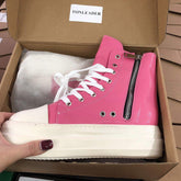 Chaussures 1 Pair Running Sepatu Platform Beautiful Ladies Canvas Sneakers