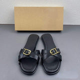Colorful Flat Sandals for Women - Stylish and Comfortable Ladies' Footwear