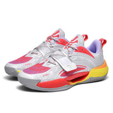 Strap Lace Professional Men Outdoor Sports Sneakers Breathable Night Dark Glowing Mesh Women Basketball Shoes