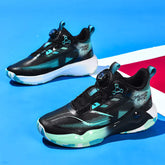 Professional Men Outdoor Sports Sneakers Plus Size Blank Leather Basketball Shoes