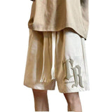 Vigour New Retro Basketball Shorts Men's Summer Loose Plus Size Sports Shorts Trendy High Street Casual Men's Shorts
