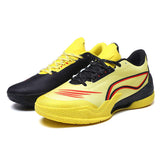 Low Cut Asymmetrical Dual Tone Basketball Sneakers with Breathable Mesh and Responsive EVA Foam Cushioning High Traction Outsole