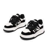 Tenis Feminino Plataforma Casual Female Fur U Thick Sole Shoe Women High Platform Sneakers