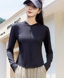 2025 UV Protection Summer Sports Slim - fit Sunscreen Clothing Women's Hooded Anti - ultraviolet Sunscreen Clothing - Zeprah