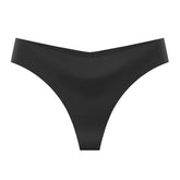 European & American Sexy Bikini Ice Silk Seamless Women's Thong Invisible Breathable Low Waist Yoga Ladies Panties