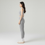 High-Waisted Thermal Ribbed Knit Leggings