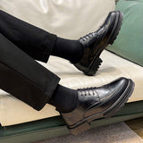 Pointed Toe Handsome Durable Men Dress Shoes Oxfords Comfortable Classic Formal Wedding Shoes