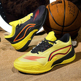 Low Cut Asymmetrical Dual Tone Basketball Sneakers with Breathable Mesh and Responsive EVA Foam Cushioning High Traction Outsole