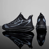 Soft Lightweight Comfortable Running Shoes with Mesh Upper Shock Absorption Aqua Blue Design Versatile for Training Casual Wear