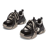 Spring New Thick Sole Platform Casual Running Shoe Chunky Women Sneakers