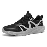 Ergonomic Running Shoes with Ventilated Mesh Upper and Adaptive Cushioning Technology for Enhanced Athletic Performance
