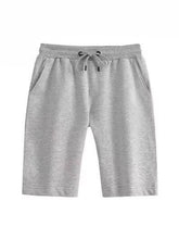 Cotton Solid Color Casual Men's Shorts Outer Wear Summer Men's Thin Five-point Pants