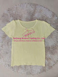 Fashionable Women's Clothing Simple Tops for Women Modern Cool Short-sleeved T-shirt