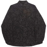 Men's Dark Tone Maturity Embossed Wrinkle Long Sleeve Shirt Jacket Japanese Vibe Minimalist Premium Texture Outerwear