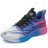 All Black Sports Shoes Knitted Mesh Upper and Breathable Lining Running Sneakers