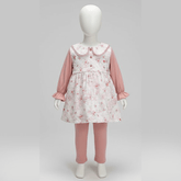 Vintage Floral Frock For Kids