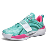 Strap Lace Professional Men Outdoor Sports Sneakers Breathable Night Dark Glowing Mesh Women Basketball Shoes