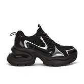 High Quality Women Sneakers High Heel Sneakers Height Increasing Female Casual Chunky Sneakers With Heel Shoes