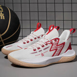 Wear Resistant Professional Men Outdoor Sport Sneakers Breathable Blank Mesh Women Basketball Shoes