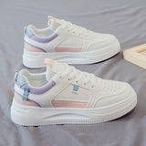 Famous Brands Designer Chaussures Pour Femme White Luxury New Arrival PU Women's Fashion Sneakers