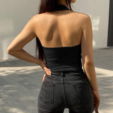 Hanging Neck Hot Spicy Sexy Crop Top Camisoles Women's tank Tops