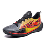 Dark Night Glowing Vibrant Running Shoes with Aerodynamic Design & Responsive Cushioning for Sports Performance and Casual Wear