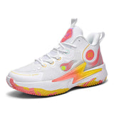 High Top Professional Men Outdoor Sports Sneakers Blank Mesh Breathable Women Kids Basketball Shoes