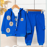 Playful Patchwork Puffer Set