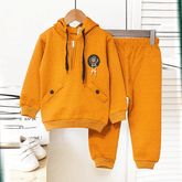 Golden Honeycomb Hoodie Set