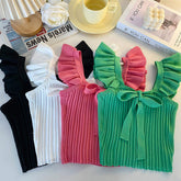 Women's Summer Sleeveless Candy Crop Top Women's Camisoles