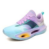 Futuristic Vibrant Design High Performance Athletic Shoes with Shock-Absorbing Sole Durable Rubber Outsole for All Terrains