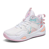 New High Top Basketball Shoes with Breathable Mesh Upper and Durable Rubber Outsole for Enhanced Ankle Support and Traction