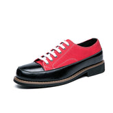 Latest Design Round Toe Cloth Shoes Hot Selling Handsome Casual Dress Shoes Classic Lace up